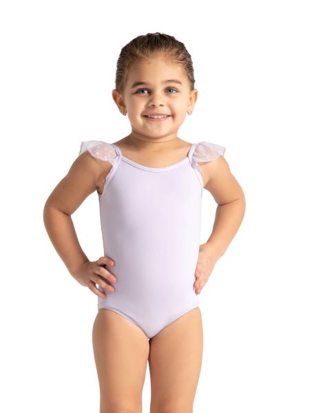Capezio Spot on Kids Flutter Sleeve Leotard 12008C