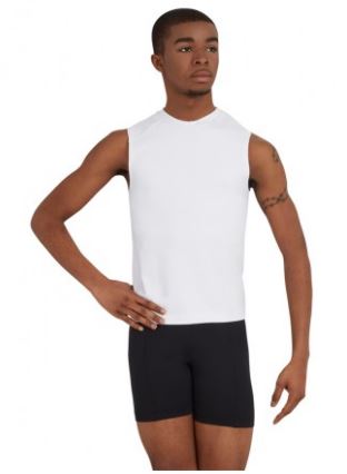 Capezio Straight Waist Fitted Mens Shorts 10360M