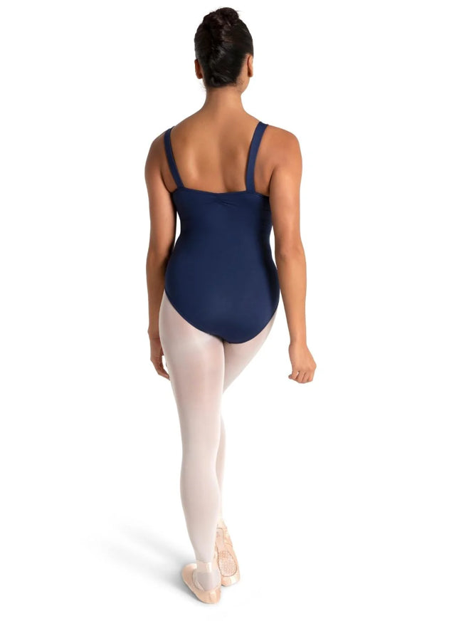 Capezio Studio Collection Wide Strap Pinch Front Tank Leotard SE1012W