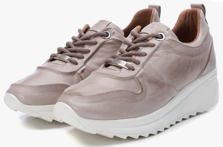 Carmela Ice Grey Hayden Womens Wedge Sneakers C2211076