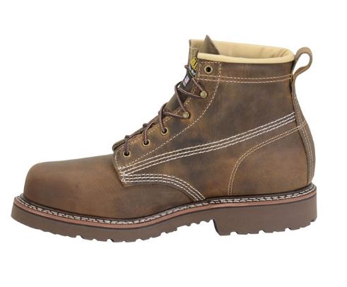 Carolina Brown Assembly Lo Mens Domestic Steel Toe Work Boots CA7511