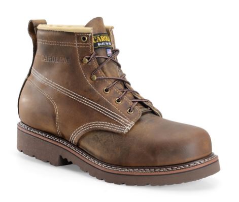 Carolina Brown Assembly Lo Mens Domestic Steel Toe Work Boots CA7511