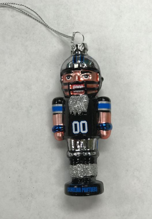 Carolina Panthers Nutcracker Ornament 379178