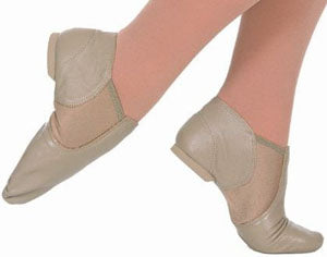 CG15C Pull On Stretch Ankle Kids Jazz Boots Sizes 10-2 M W