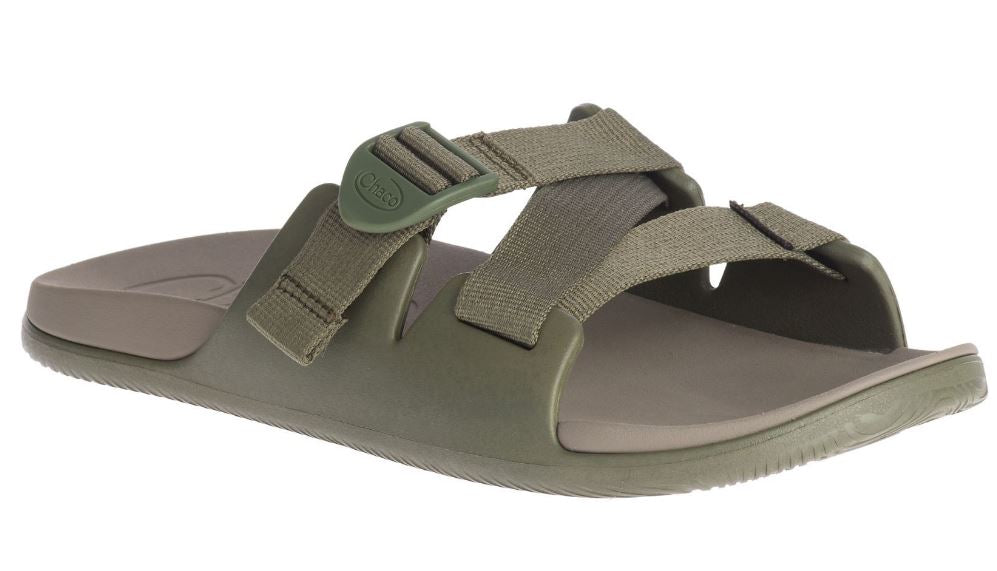Chaco Fossil Chillos Mens Slide Sandals JCH107321