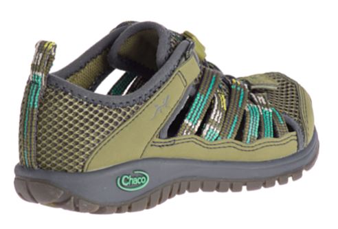 Chaco Green Big Kid's Kids Outcross 2 Shoes J180261