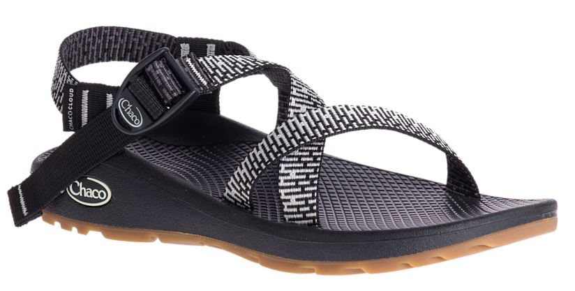 Chaco Z/Cloud Penny Black/White Sports Comfort Womens Sandals J106604