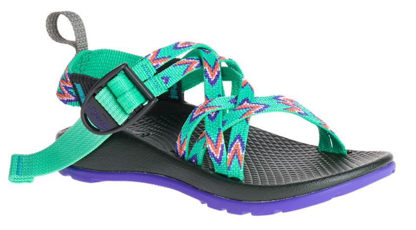 Chaco ZX/1 Classic Mint Leaf Kids Waterproof Sport Sandals J180090
