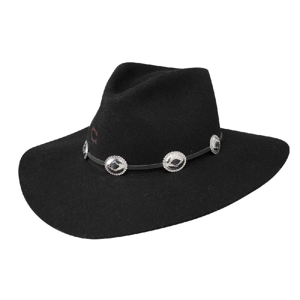 Charlie1Horse Black Traveler Soft Felt Hat CWTVLR-403607