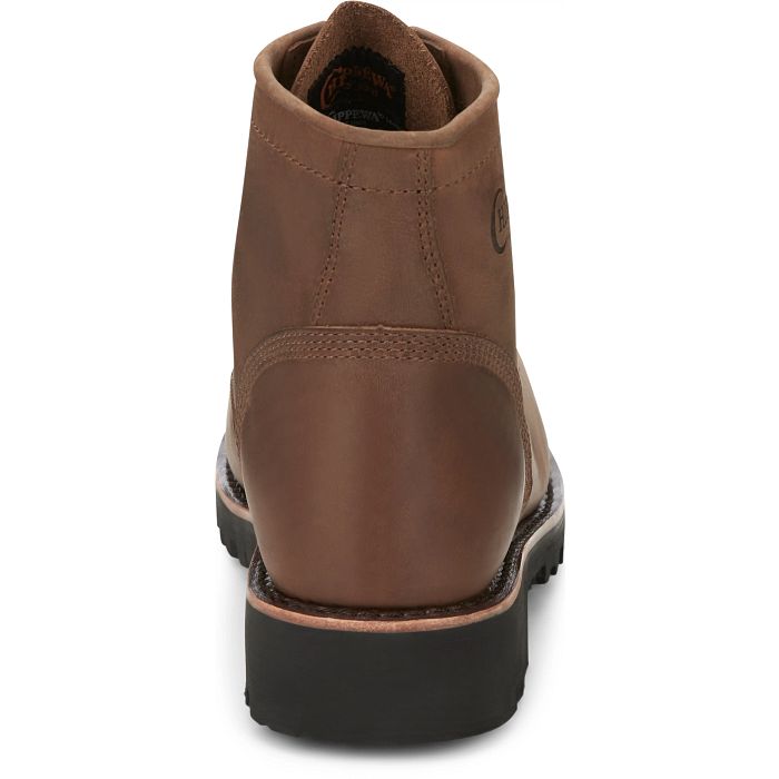 Chippewa Bourbon Brown 6 In Steel Toe Men's Workboots MC2069