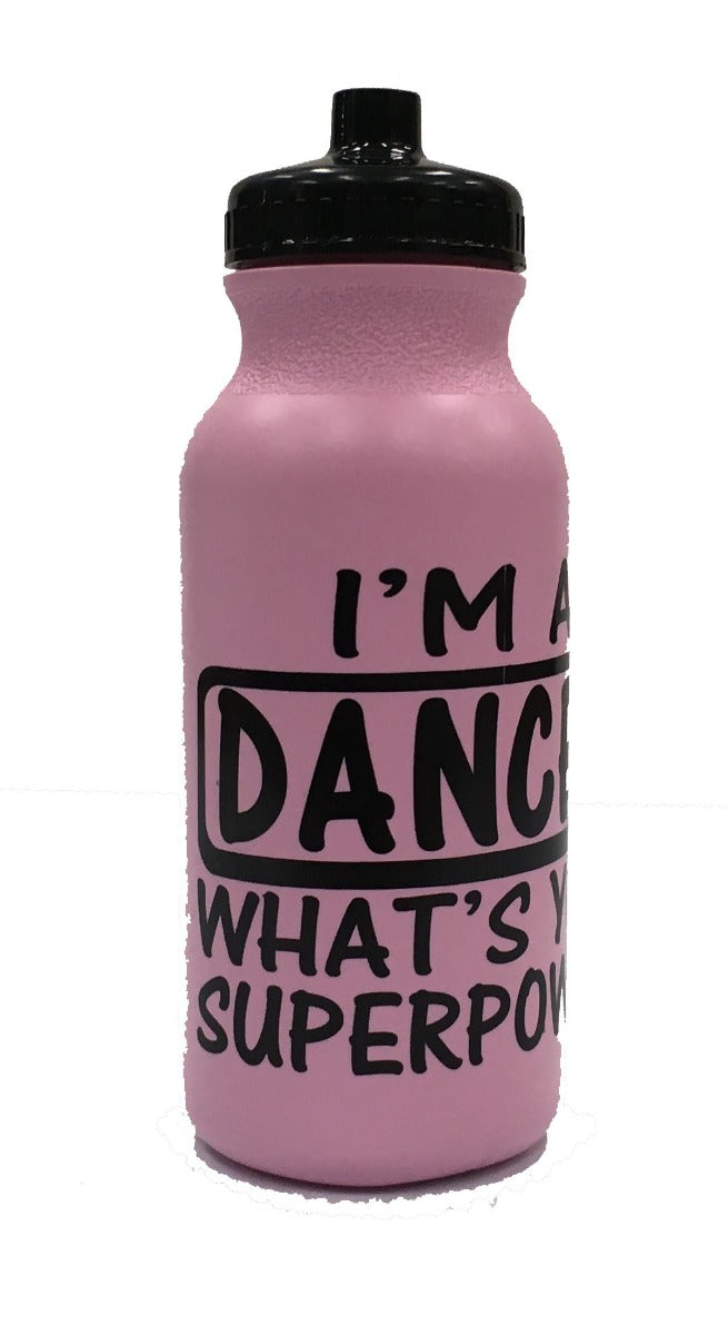 CJ Light Pink Dancer Superpower 20 oz Water Bottle G332-LPK