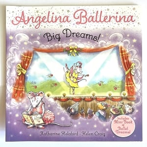 CJ Merchantile Angelina Ballerina Big Dreams Book B-978153448210
