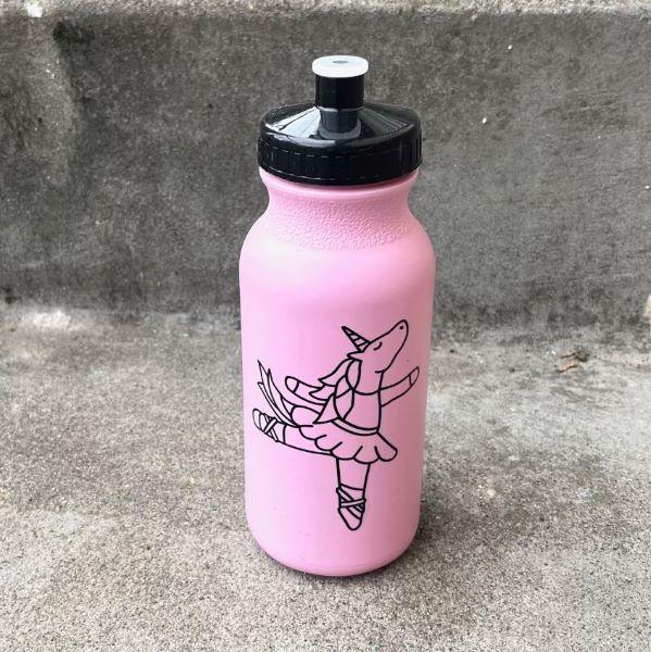 CJ Merchantile Light Pink Miss Unicorn Ballerina 20 Oz. Water Bottle G480-PINK
