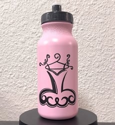 CJ Merchantile Tutu Silhouette Water Bottle G549