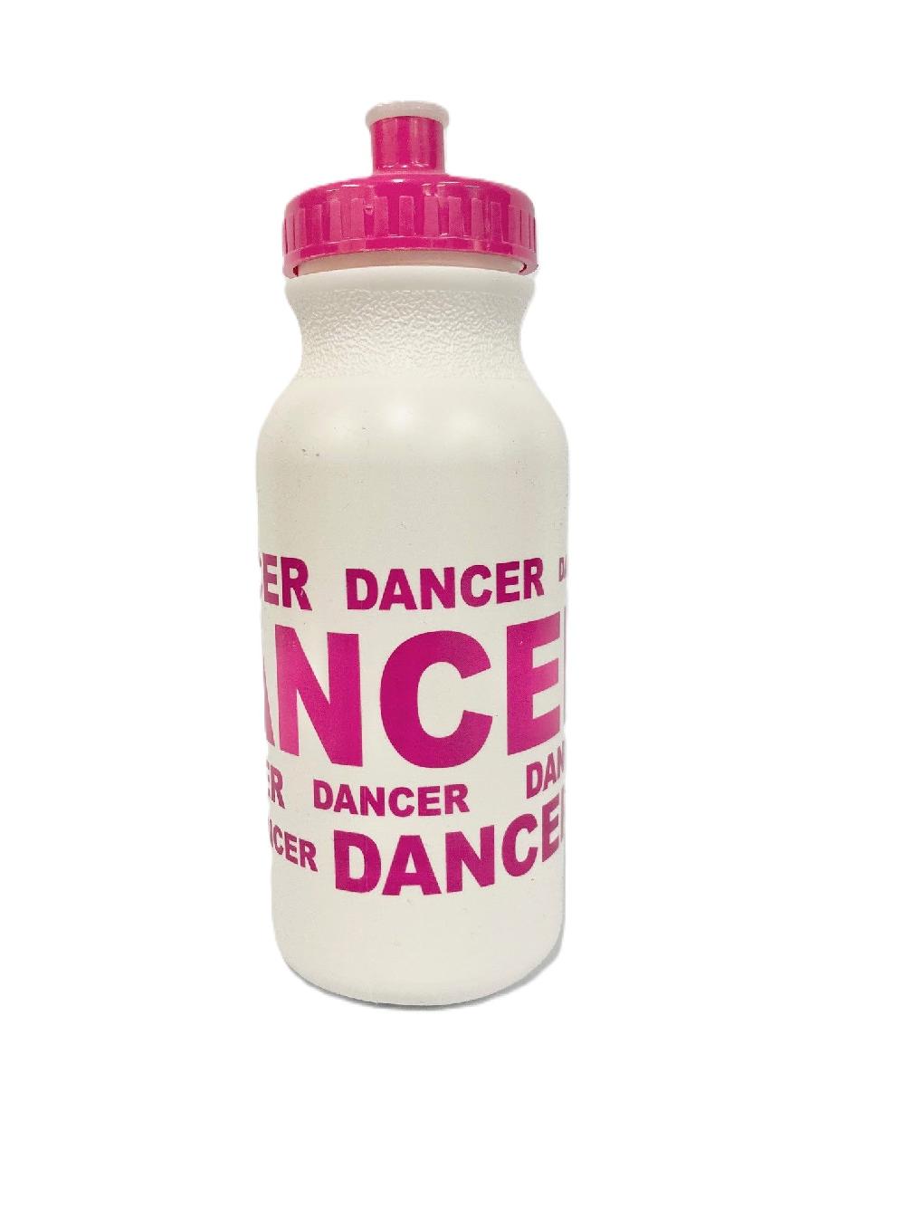 CJ Merchantile White/Hot Pink Dancer 20 oz. Water Bottle G253-WHTHTPNK
