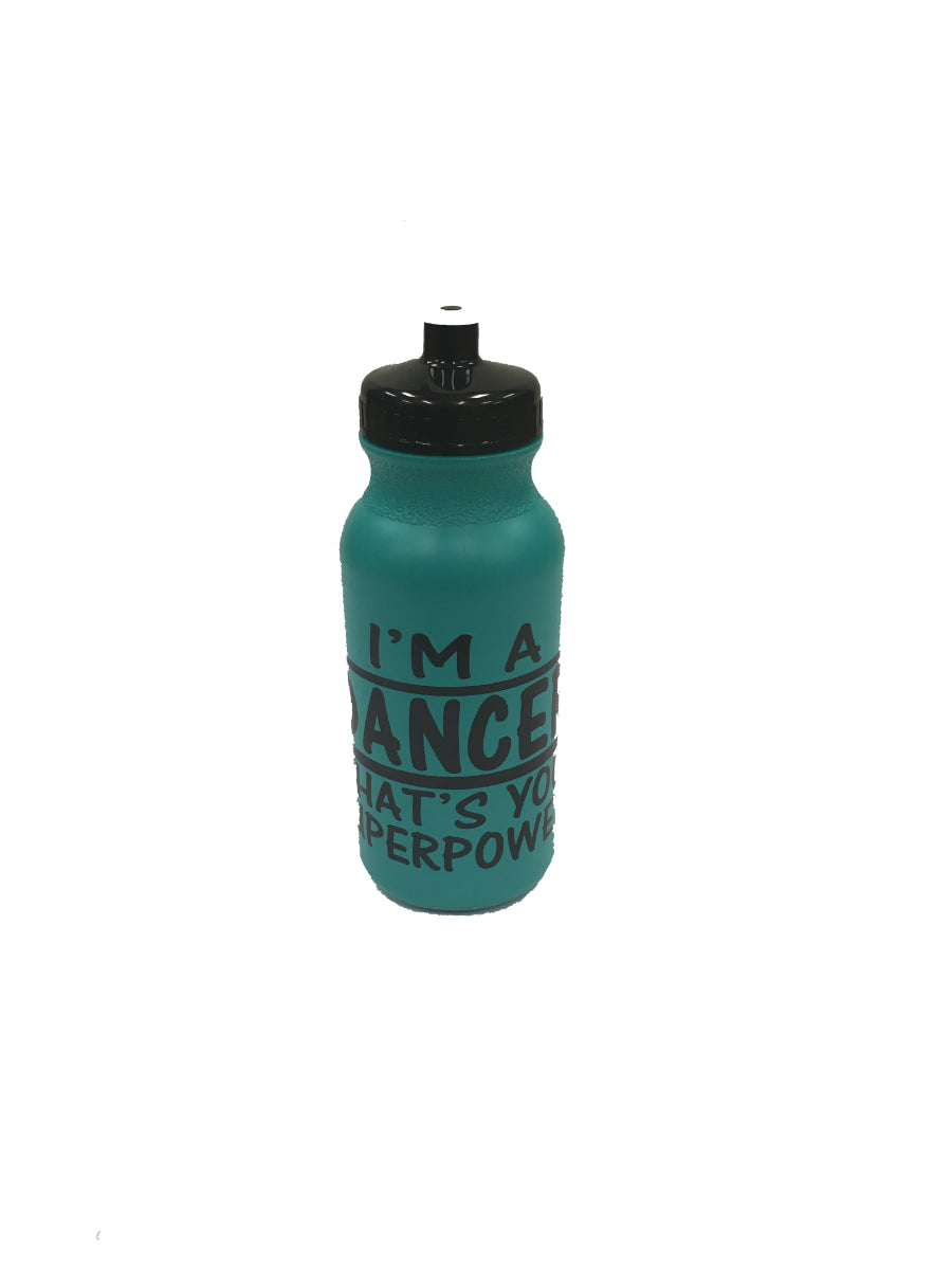 CJ Turquoise Dancer Superpower Water Bottle G332-TG