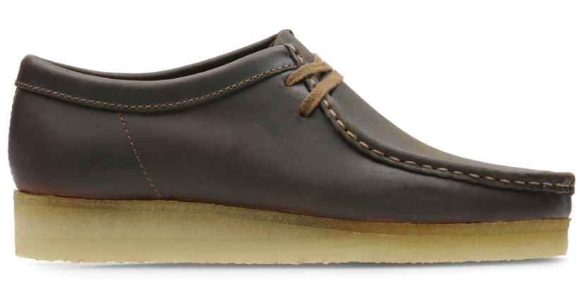 Clarks Beeswax Wallabee Mens Casual Shoes 26134200