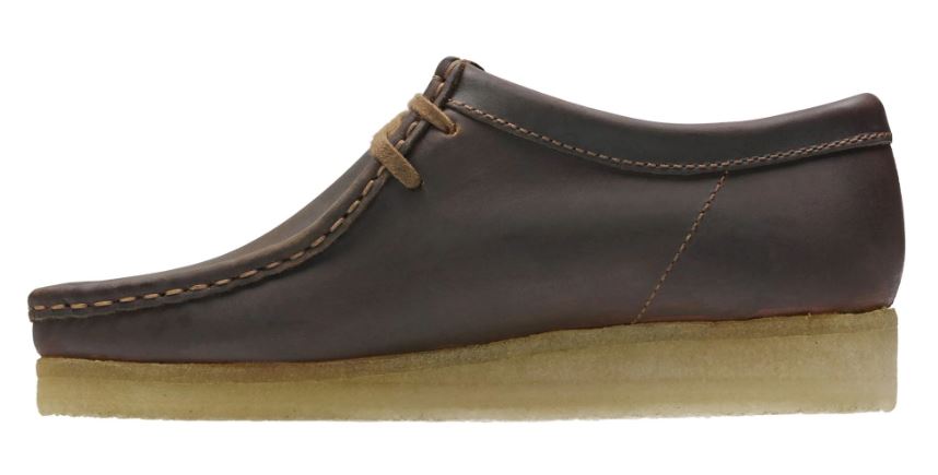 Clarks Beeswax Wallabee Mens Casual Shoes 26134200