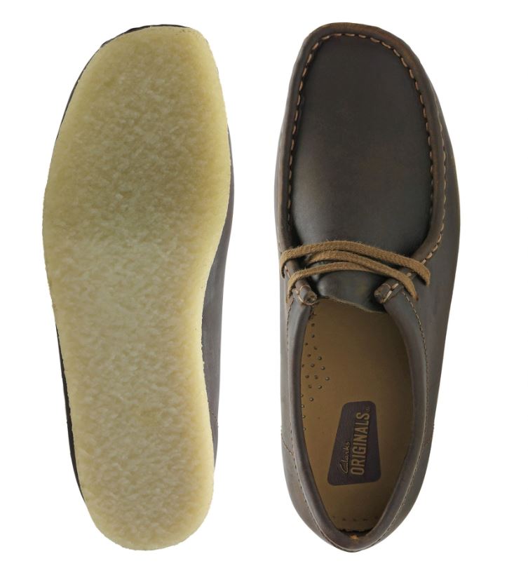 Clarks Beeswax Wallabee Mens Casual Shoes 26134200
