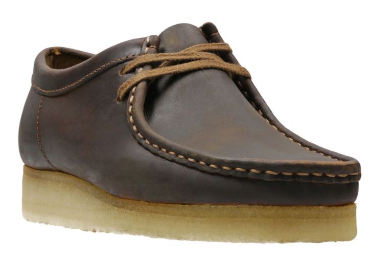 Clarks Beeswax Wallabee Mens Casual Shoes 26134200
