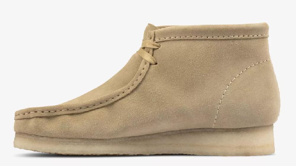 Clarks Maple Suede Wallabee Boot Men's Shoes 26155516