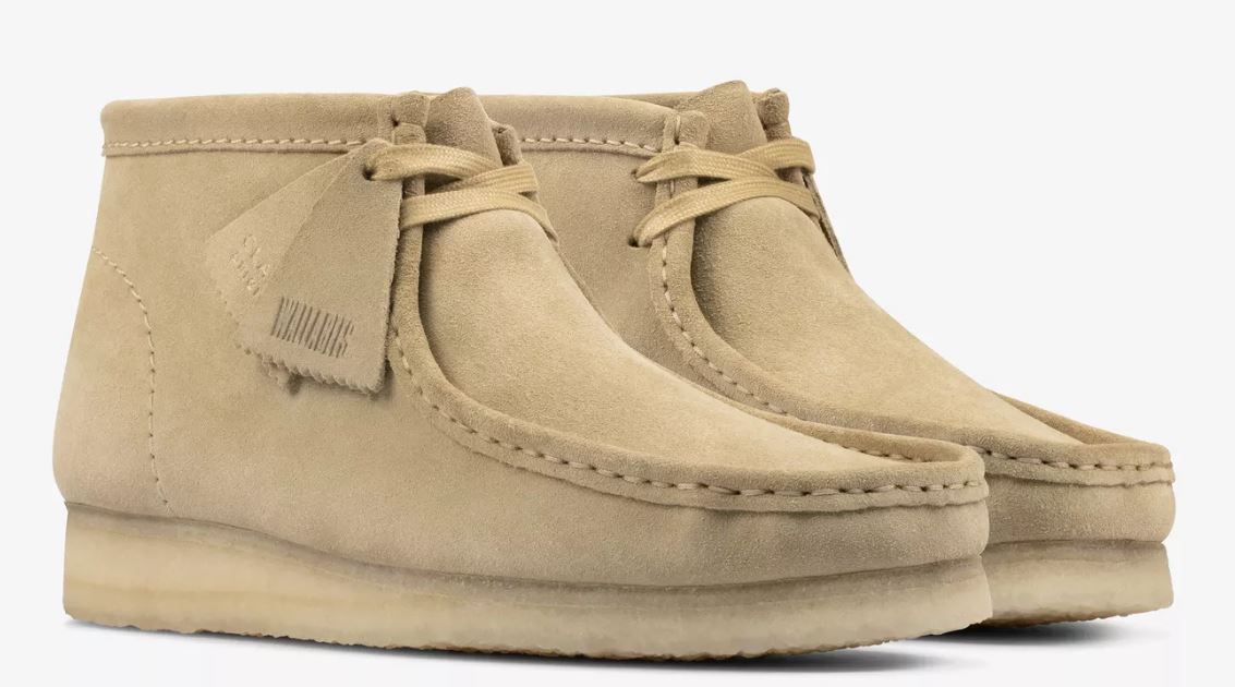 Clarks Maple Suede Wallabee Boot Men's Shoes 26155516