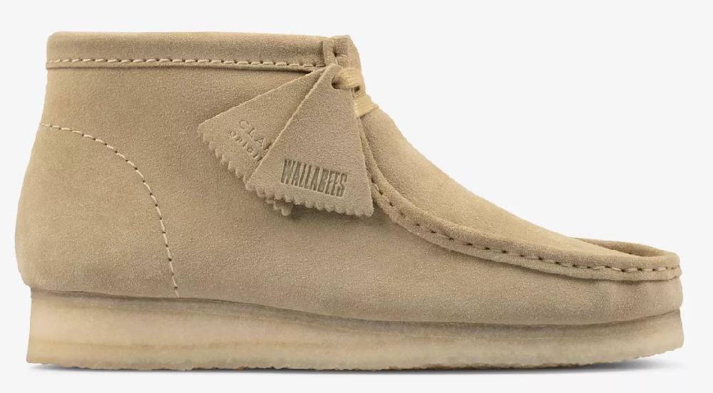 Clarks Maple Suede Wallabee Boot Men's Shoes 26155516