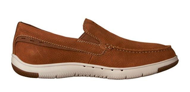 Clarks Unmaslow Easy Slip-On Tan Tumbled Nubuck Comfort Casual Mens Shoes 26124255
