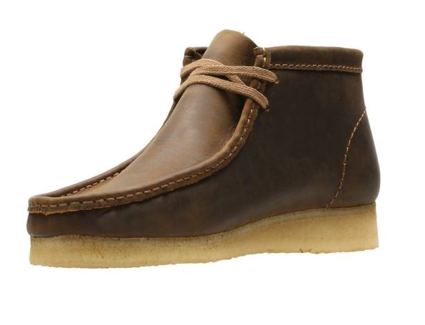 Clarks Wallabee Men's Beeswax Lace-Up Boot 26155513