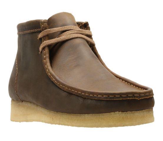 Clarks Wallabee Men's Beeswax Lace-Up Boot 26155513