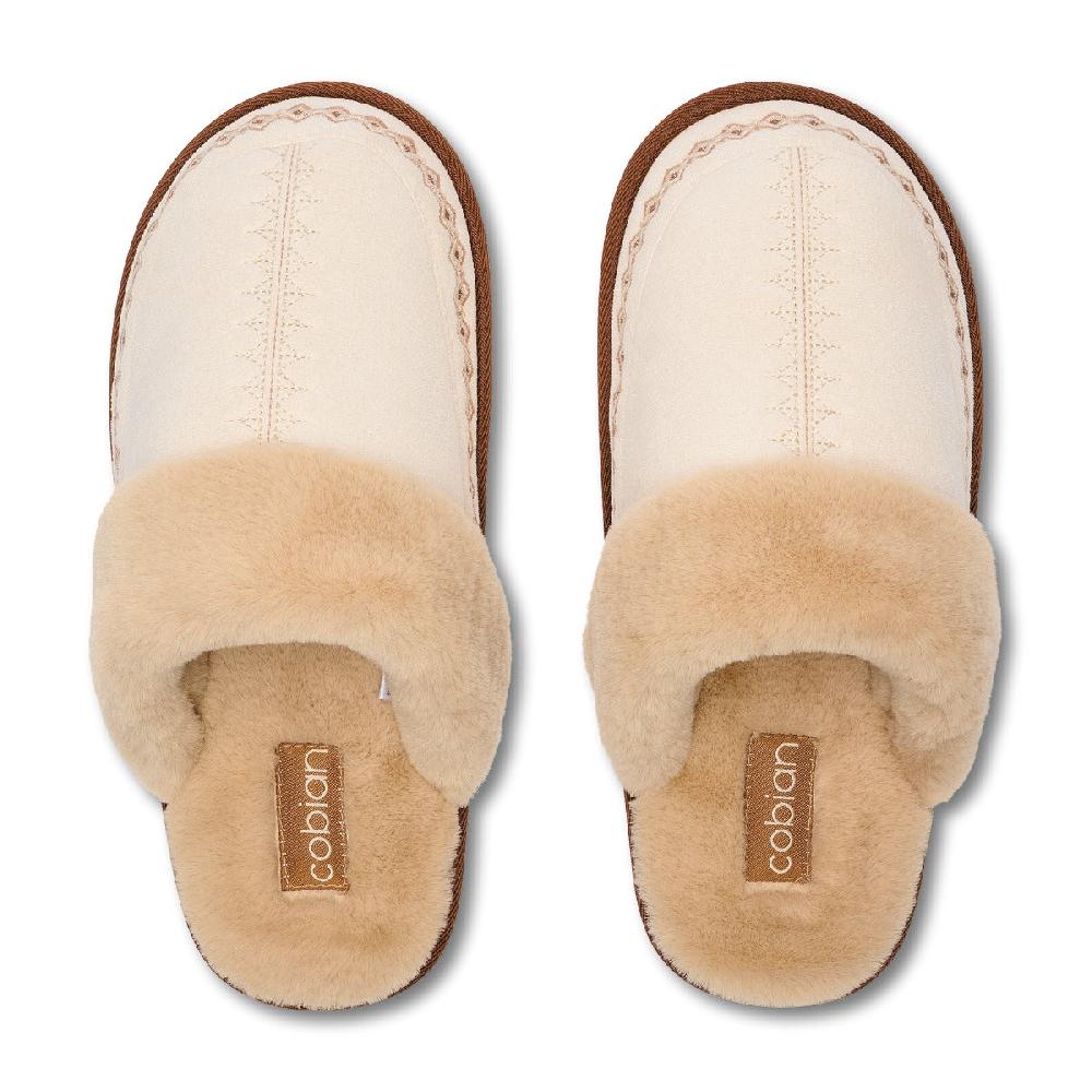 Cobian Cream Colima Mule Women's Slippers COL21-110