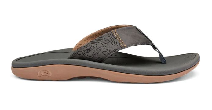 Cobian Grey Sumo Terra Mens Flip Flops STR23