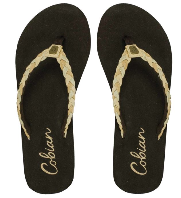 Cobian Heavenly White Womens Comfort Thong Sandals HEA18