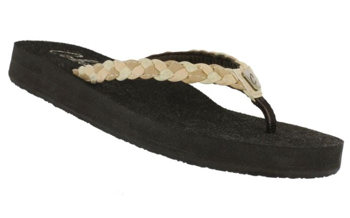 Cobian Heavenly White Womens Comfort Thong Sandals HEA18