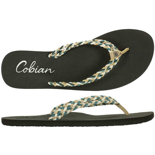 Cobian Leucadia Teal Women's Fllip Flop LEC17