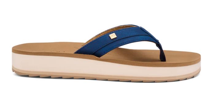 Cobian Navy Reya Rise Womens Flip Flops REY22