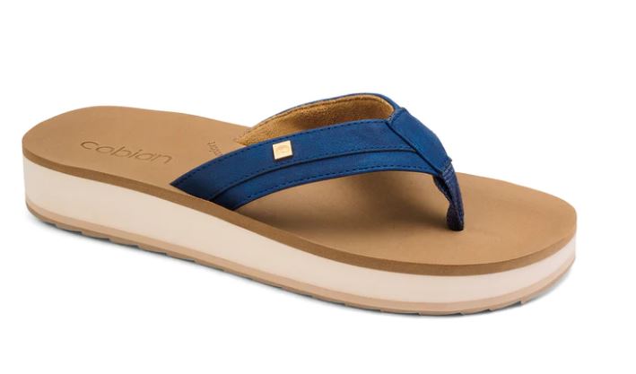 Cobian Navy Reya Rise Womens Flip Flops REY22