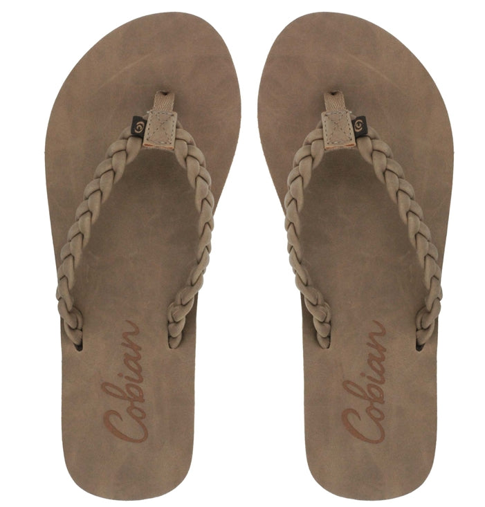Cobian Tan Braided Pacifica Women's Sandal PBR20-TAN