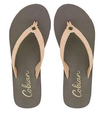 Cobian Women's Rose Skinny Bounce Flip Flops SKB16-ROSE