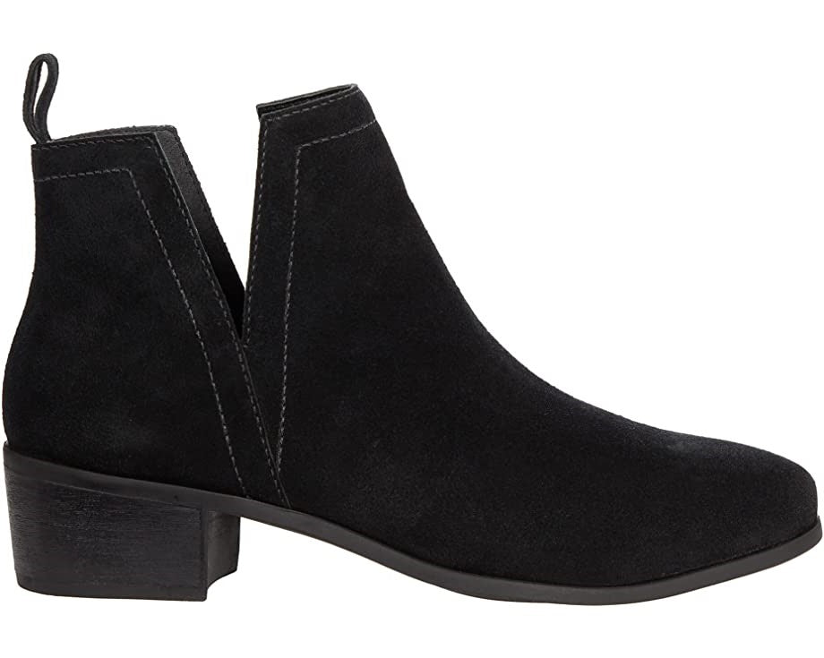 Coconuts by Matisse Black Suede Caruso Womens Ankle Boots CARUSO-BLACK