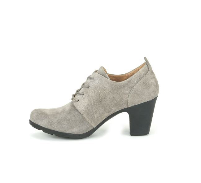 Comfortiva By Sofft Pietra Grey Neacy Women's Oxford Style Booties CT0023938