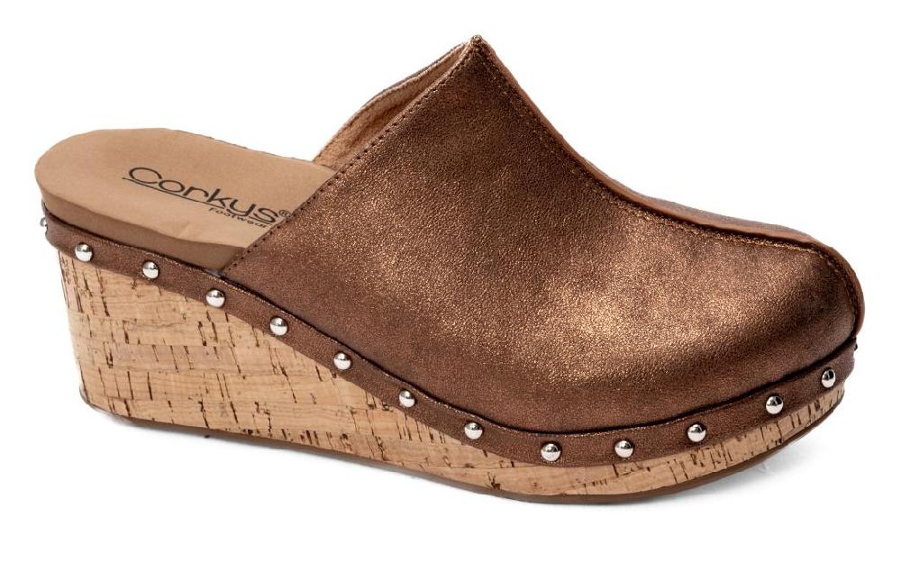 Corky's Marley Women's EVA Foam Platform Slip On 2.5 inch Wedge Shoes MARLEY-ANTB