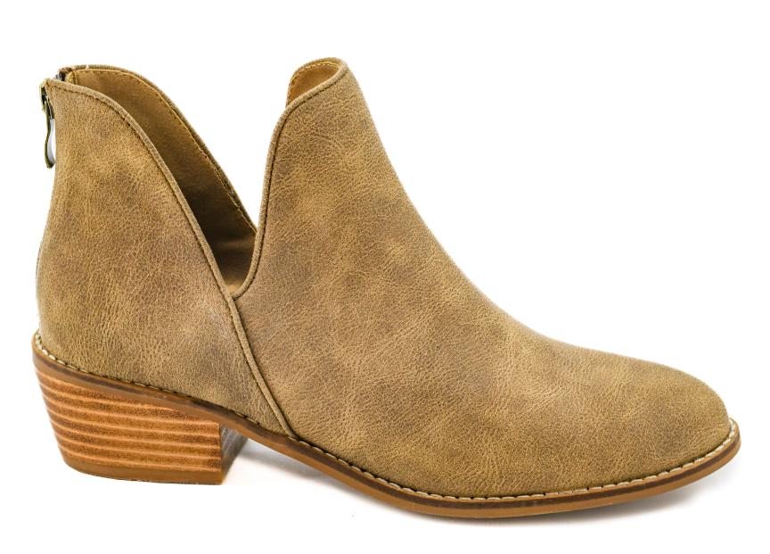 Corky's Taupe Vanish Women's Booties 80-0117-TAUPE