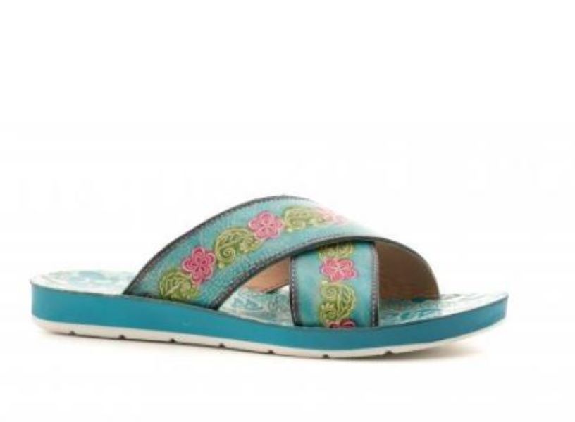 Corky's Turquoise Multi Jude Women's Sandals JUDE-TURQ