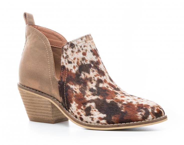 Corkys Multi Cow Print Limitless Womens Ankle Boots 80-9965MULTI