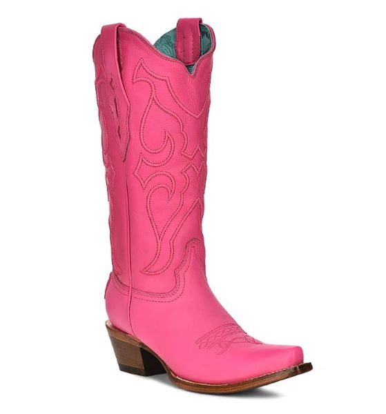 Corral Fuschia Snip Toe 13 in Women's Western Boots Z5138