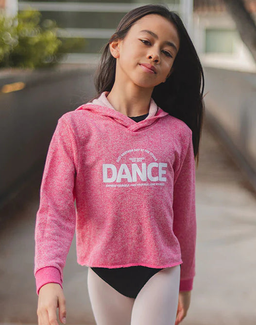 Covet Just Another Day Dance Crop Hoodie JADD-CH