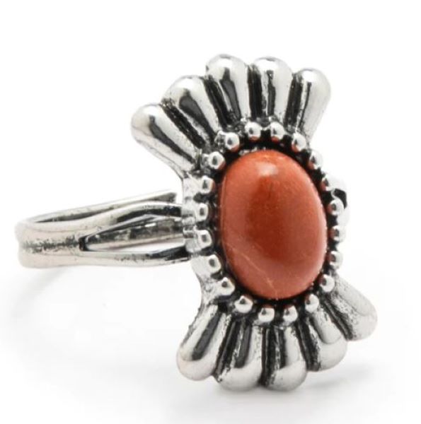 Cowgirl Confetti Sleeping Heart Ring CCRNG55