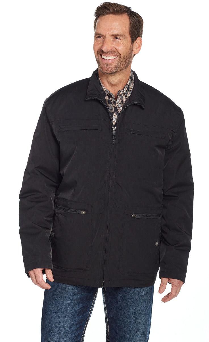 Cripple Creek Black Men's Concealed Carry Pockets Jacket CW3314-41