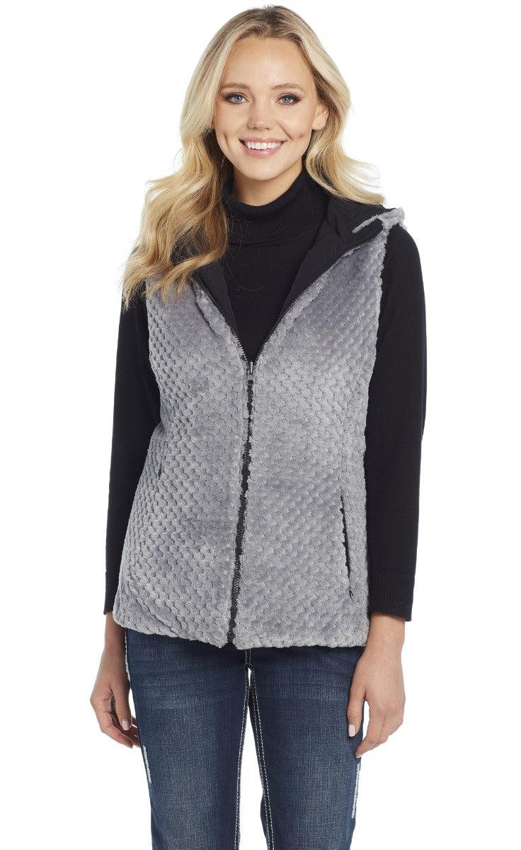 Cripple Creek Reversible Hooded Vest CR14414-41